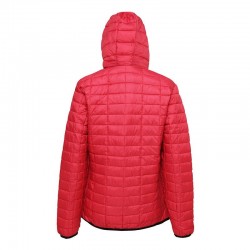 Plain Women's honeycomb hooded jacket 2786 Outer: 36gsm, Lining: 52gsm, Wadding: 250 GSM